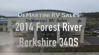 2017 Forest River Berkshire 34QS Class A Motorhome Walkthrough [upl. by Necyla630]