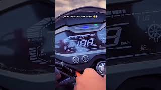 Ns 200 old meter vs new new meter ns200 ns160 odometer trending viral shorts short bikelover [upl. by Lotsyrk395]