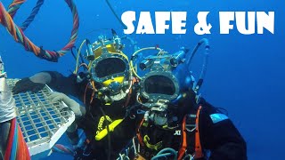 Saturation Diving  Safe amp Fun  108 meters depth [upl. by Massingill]