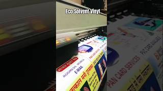 Eco Solvent Vinyl  Eco Solvent Inkjet Printer shorts ytshorts jk printing vlog Flex Print [upl. by Ardnal738]