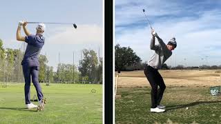 Will Zalatoris Golf Swing  Slow Motion  DriverIron DTL View [upl. by Ahsemrac676]