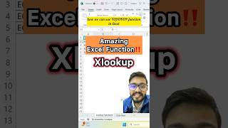 Excel Amazing Function‼️Xlookup  Learn Microsoft Excel excel exceltips exceltricks shorts [upl. by Hertzfeld578]