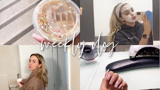 WEEKLY VLOG MAINTENANCE WEEK NEW STARBUCKS HOLIDAY DRINK SKINCARE [upl. by Eirrehs]