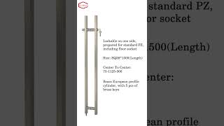 Safe and Reliable Locking Pull Handle [upl. by Yenroc]