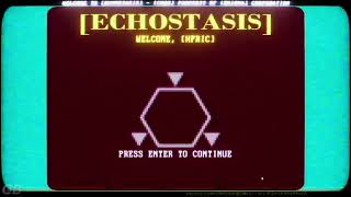 QL  ECHOSTASIS 2024 a VHS nostalgia driven visual text adventure FPS on a Time limit [upl. by Lianne685]