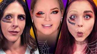 We Tried Following a NikkieTutorials Halloween Makeup Tutorial Beauty Break [upl. by Toll]