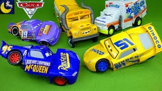 Disney Cars 3 Toys Race amp Reck Fabulous Lightning McQueen Cruz Ramirez Miss Fritter Arvy Crash Toys [upl. by Randee]