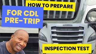 How To Prepare For CDL PreTrip Inspection Test [upl. by Aniretake456]