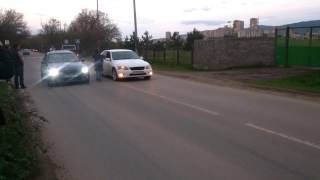 Lexus IS300 vs Altezza RS MT [upl. by Oedama396]