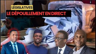 Suivez en DIRECT le dépouillement et les résultats  la razzia de Pastef Bougane félicite Sonko [upl. by Boru]