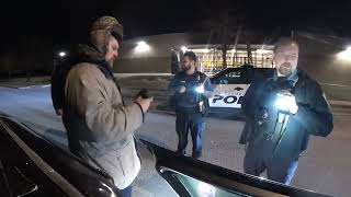 Night Cops make me get out of my car in Carbondale Illinois [upl. by Wernick]