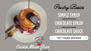 Simple Syrup Chocolate Syrup Chocolate Sauce [upl. by Francisco351]