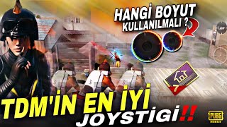 TDM’İN EN İYİ JOYSTİCK AYARI  YOK BÖYLE JOYSTİCK RAKİP GÖZÜNDE IŞINLANACAKSINIZ😱 PUBG Mobile [upl. by Wichman580]