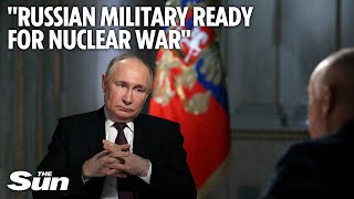 Putin warns Russia is ready for nuclear war and will send troops to Finland border if it joins Nato [upl. by Konstance238]