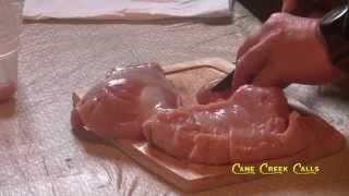 How To Deep Fry Wild Turkey Breast [upl. by Eislehc]