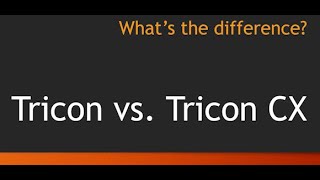 TT Tricon vs Tricon CX updated [upl. by Bina]