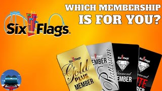 Which Six Flags MembershipSeason Pass Is Best For YOU 2022 [upl. by Durstin212]