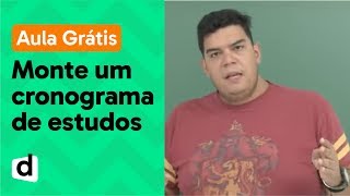 AO VIVO  COMO MONTAR UM CRONOGRAMA DE ESTUDOS PERFEITO  DESCOMPLICA [upl. by Nairim556]