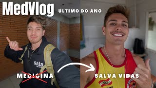 Último MedVlog do ano Final da facul  Salva Vidas [upl. by Kelby15]