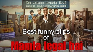 Best funny clips of Mamla legal hai  web series  ravi kishan  naila grewal  nidhi bisht [upl. by Leoine27]