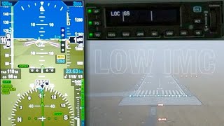 Low IMC with the new Avionics Panel [upl. by Anaoj]