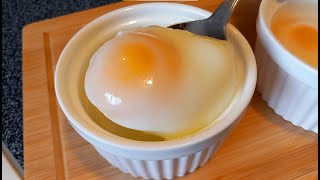 Air Fryer Poached Eggs  How to make Poached Eggs in the Air Fryer [upl. by Otsirc]