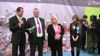 Thurrock Council Elections 2014 UKIP gain Stifford [upl. by Anaeed]