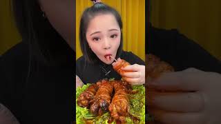 🔥🥓 ASMR MUKBANG Spicy Pork Belly amp Crunchy Bites 매운 삼겹살과 바삭한 소리의 완벽한 조화 🎧😋 ASMR mukbang short [upl. by Purse]