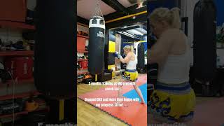 5 months at MK gym Dropped 5KG muaythai thaiboxing muaythaijourney nakmuay [upl. by Suryt761]