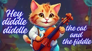 Hey Diddle Diddle  Nursery Rhymes amp Animal Songs for Kids [upl. by Amias]