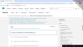 Business Analyst Certification Maintenance Summer 23 salesforce [upl. by Hobbs]