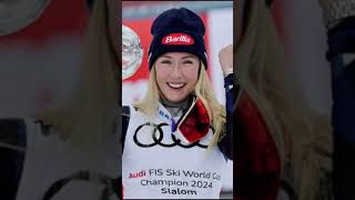 Mikaela Shiffrin Wins Slalom Globe at World Cup Finals [upl. by Cindie]