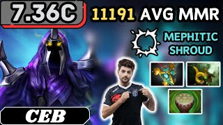 736c  Ceb ABADDON Hard Support Gameplay 20 ASSISTS  Dota 2 Full Match Gameplay [upl. by Boorer]