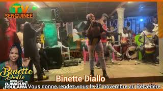 La Prestation de Binette Diallo en live 2024 [upl. by Nrehtac312]