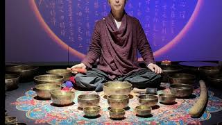 Tibetan Bowls Meditation Serenadesingingbowlmeditationmusicsoundbathssleep [upl. by Laynad]