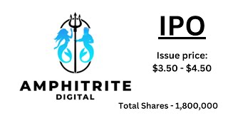 Amphitrite Digital  AMDI IPO Detailed Review amp Analysis [upl. by Backer285]