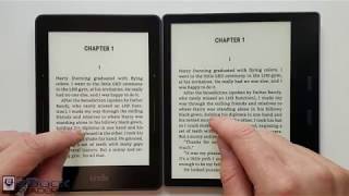 Kindle Oasis 3 vs Kindle Voyage Comparison Review [upl. by Grearson]