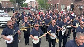 South Philadelphia String Band quotMele Kalikimakaquot  2023 String Band Serenade [upl. by Anauqed]