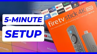 How to Set Up the Amazon Fire TV Stick 4K Max in 5 Minutes  Fire TV Setup and Activation Guide [upl. by Aicilaf]