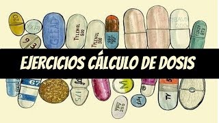 Ejercicios cálculo de dosis en farmacología [upl. by Pampuch269]