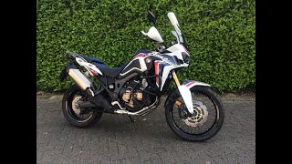 Offroad mit der Honda Africa Twin CRF1000 DCT auf dem neuen Abschnitt des TET NL [upl. by Rigdon488]