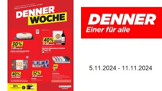 Denner Prospekt CH  511  11112024 [upl. by Ahsieni]