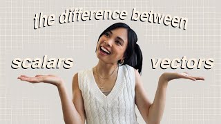 scalar vs vectorwhats the difference [upl. by Sreip]