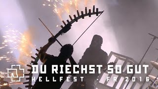 Rammstein  Du Riechst So Gut Live at Hellfest 2016 [upl. by Alburga641]