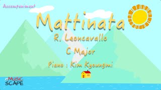 Leoncavallo quotMattinata” C Major Piano Accompaniment [upl. by Yllet941]