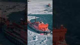 Icebreaker ship russia science sciencefacts facts [upl. by Eidlog]