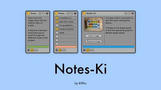 NotesKi for Ableton Live [upl. by Aniz]