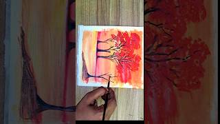 easy way to creativity painting for childrens easyflowerdrawingforkids [upl. by Wynnie]