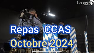 Déjeuner dansant organisé par le CCAS de Nilvange octobre 2024 [upl. by Ailak]