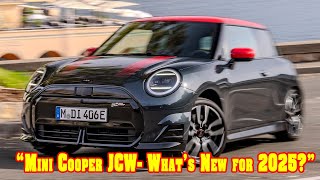 2025 mini cooper jcw electric  Is 2025 MINI Cooper JCW Really Worth The Hype [upl. by Miarzim]